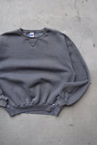 Russell Athletic Charcoal Crewneck — 1990s (XL) - Retrospective Store