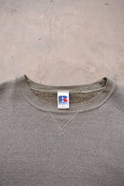 Russell Athletic Faded Green Crewneck — 1990s (XL) - Retrospective Store