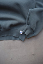 Russell Athletic Faded Green Crewneck — 1990s (XL) - Retrospective Store