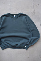 Russell Athletic Green Crewneck — 1990s (XL) - Retrospective Store