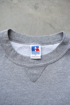 Russell Athletic Grey Crewneck — 1990s (L) - Retrospective Store