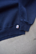 Russell Athletic Navy Crewneck — 1990s (L) - Retrospective Store