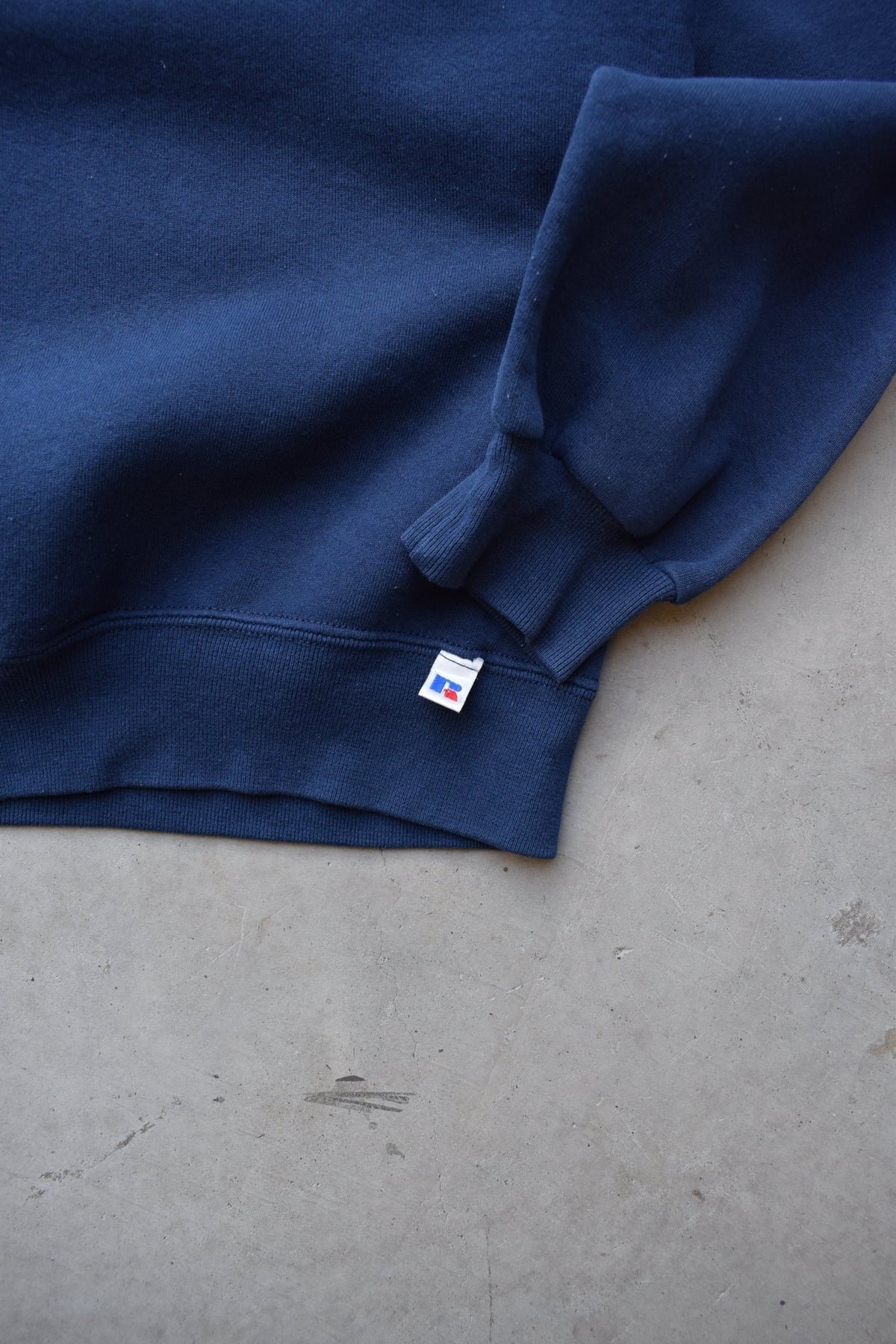 Russell Athletic Navy Crewneck — 1990s (L) - Retrospective Store