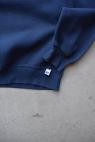Russell Athletic Navy Crewneck — 1990s (L) - Retrospective Store