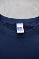 Russell Athletic Navy Crewneck — 1990s (L) - Retrospective Store