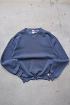 Russell Athletic Navy Crewneck — 1990s (M) - Retrospective Store