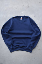 Russell Athletic Navy Crewneck — 1990s (M/L) - Retrospective Store