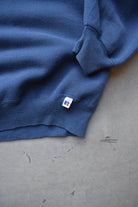 Russell Athletic Navy Crewneck — 1990s (XL) - Retrospective Store