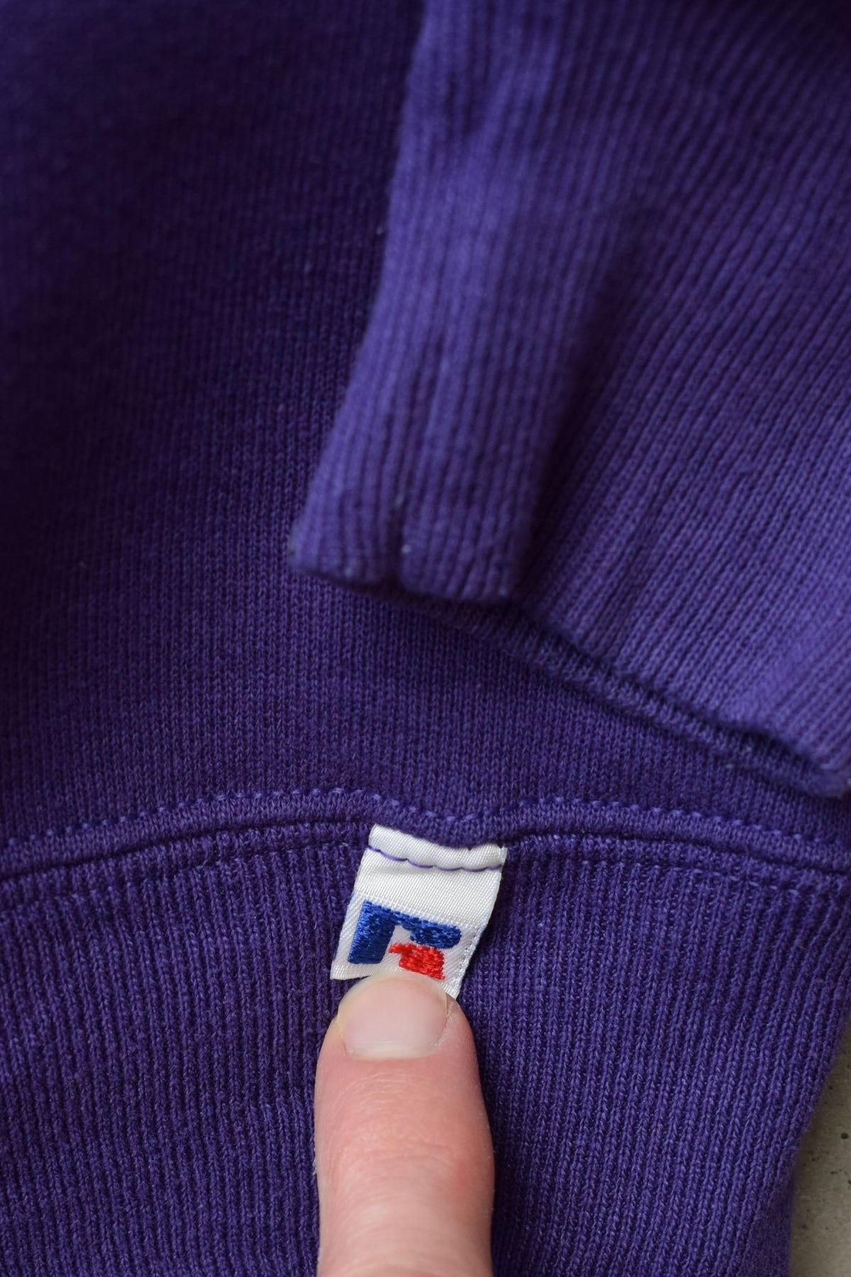Russell Athletic Purple Crewneck — 1990s (M/L) - Retrospective Store