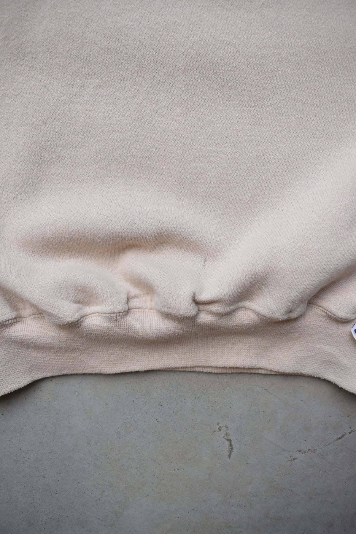 Russell Athletic Tan Crewneck — 1990s (M) - Retrospective Store
