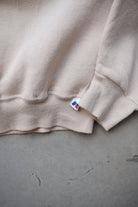 Russell Athletic Tan Crewneck — 1990s (M) - Retrospective Store