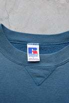 Russell Athletic Teal Crewneck — 1990s (L) - Retrospective Store
