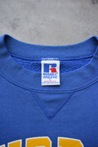 Russell Athletic x Murray State University Blue Graphic Crewneck — 1990s (M/L) - Retrospective Store