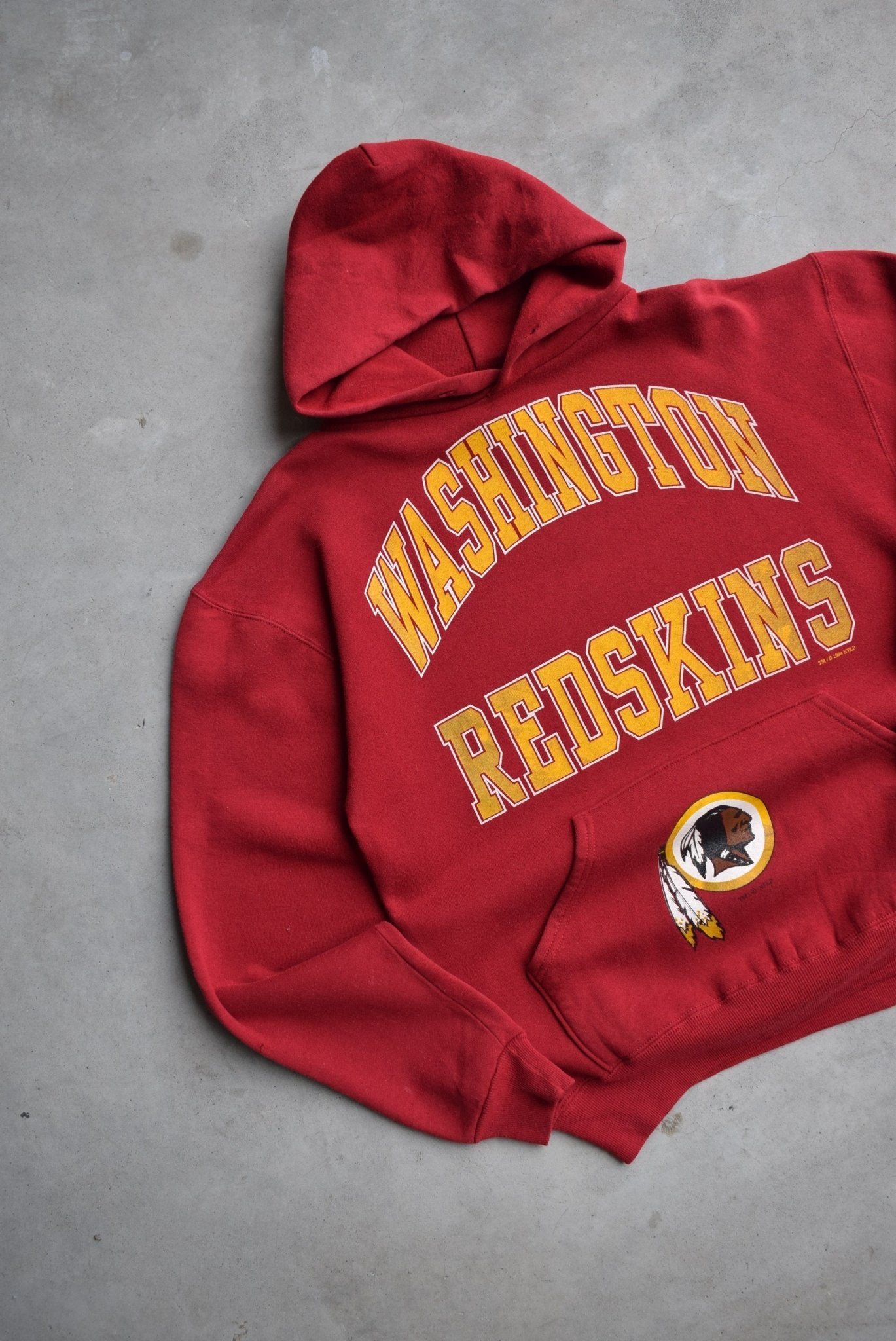 Russell Athletic x NFL Washington Football Burgandy Graphic Hoodie — 1994 (M) - Retrospective Store