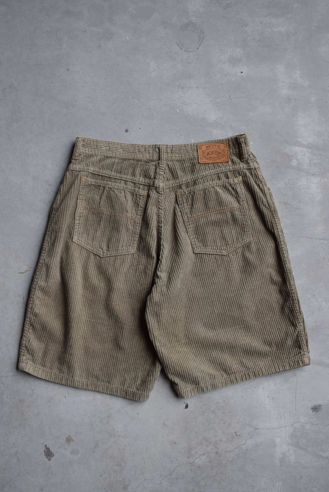 Rusty Corduroy Shorts — 1990s (34) - Retrospective Store