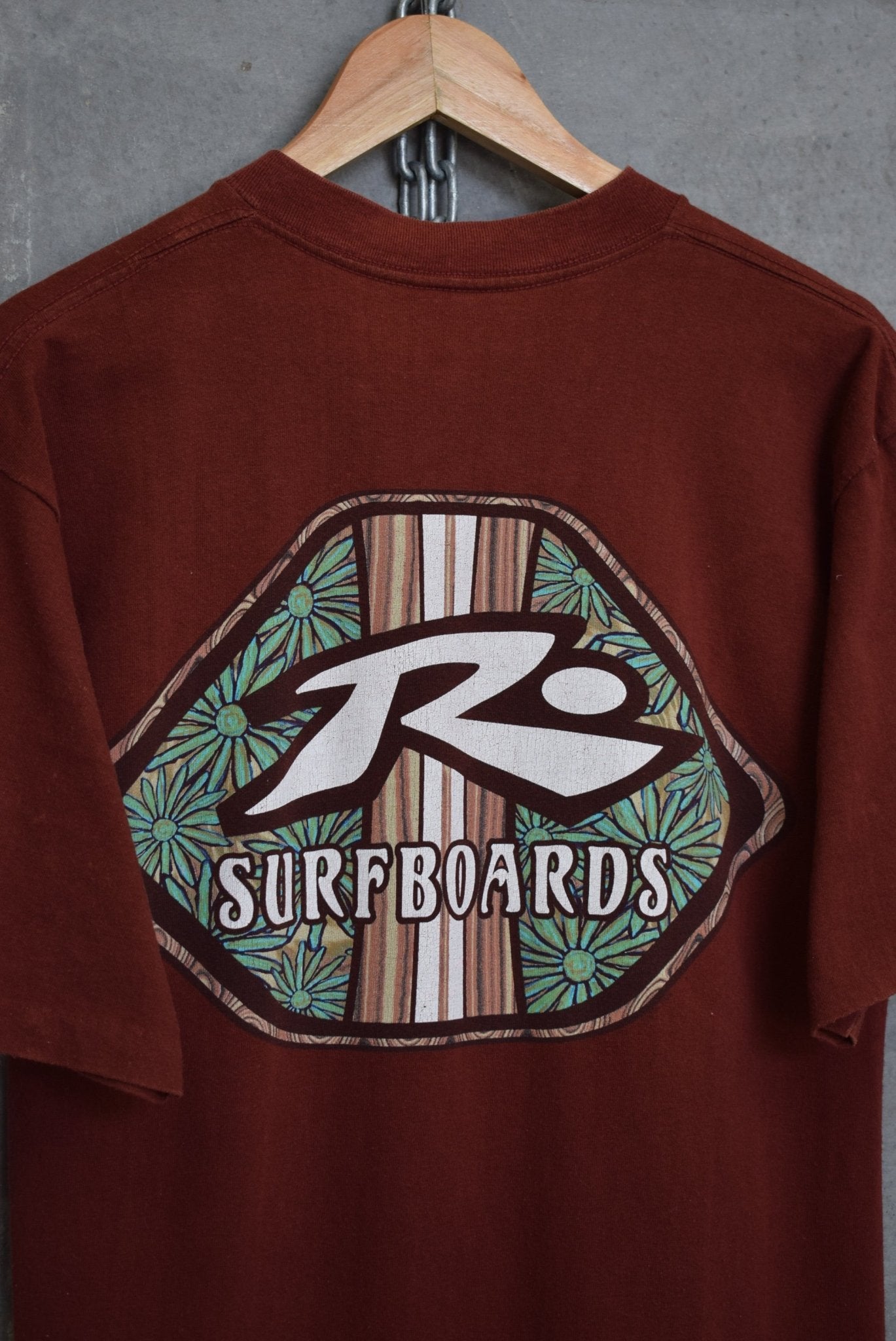 Rusty Surfboards Tee — 1990s (M) - Retrospective Store