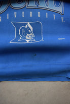 Salem x Duke University Blue Graphic Crewneck — 1990s (M) - Retrospective Store