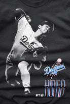 Salem x MLB Los Angeles Dodgers Black Graphic Tee — 1995 (M) - Retrospective Store