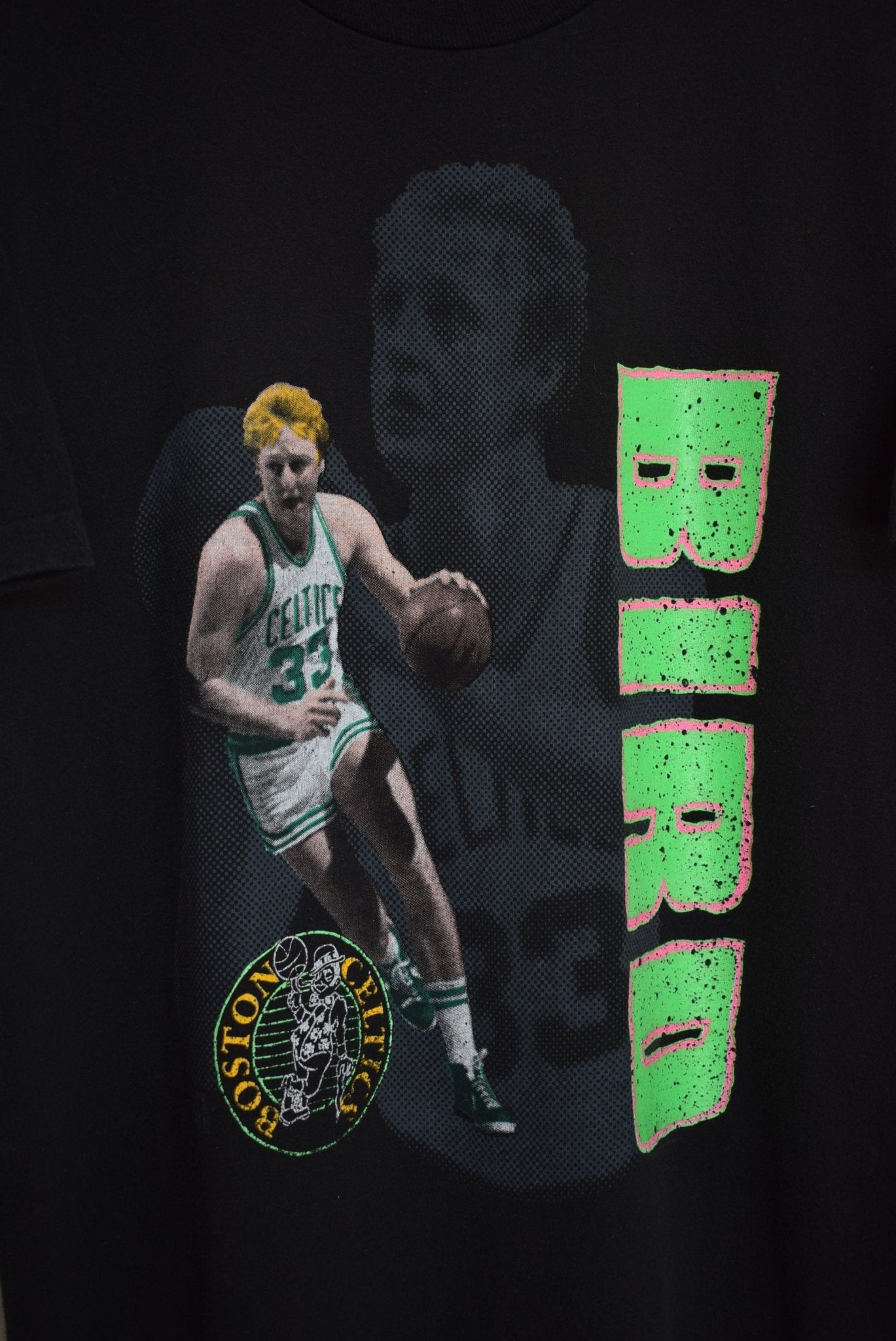 Salem x NBA Boston Celtics Larry Bird Tee — 1990s (XL) - Retrospective Store