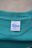 Salem x NFL Miami Dolphins Blue Graphic Tee — 1993 (L) - Retrospective Store