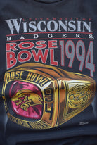 Salem x University of Wisconsin Champions Black Graphic Tee — 1994 (XL) - Retrospective Store