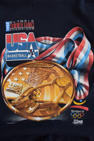 Salem x USA Basketball Dream Team Barcelona Olympics Black Tee — 1992 (S/M) - Retrospective Store