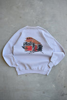 San Francisco Grey Graphic Crewneck —1990s (M) - Retrospective Store