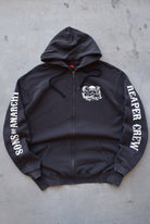 Sons of Anarchy Black Graphic Full-Zip Hoodie — 2000s (XL) - Retrospective Store