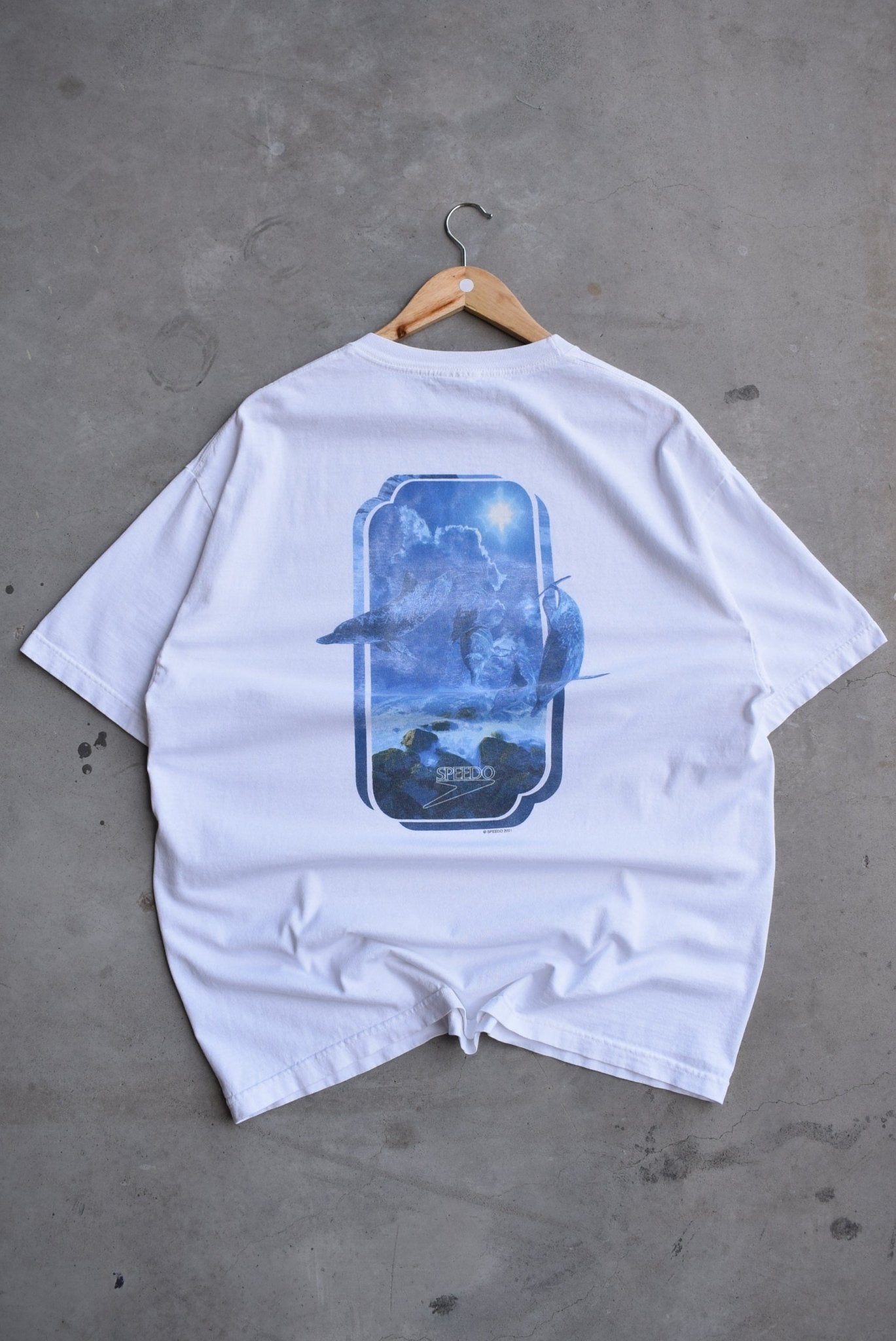 Speedo Graphic Tee — 2001 (XL) - Retrospective Store