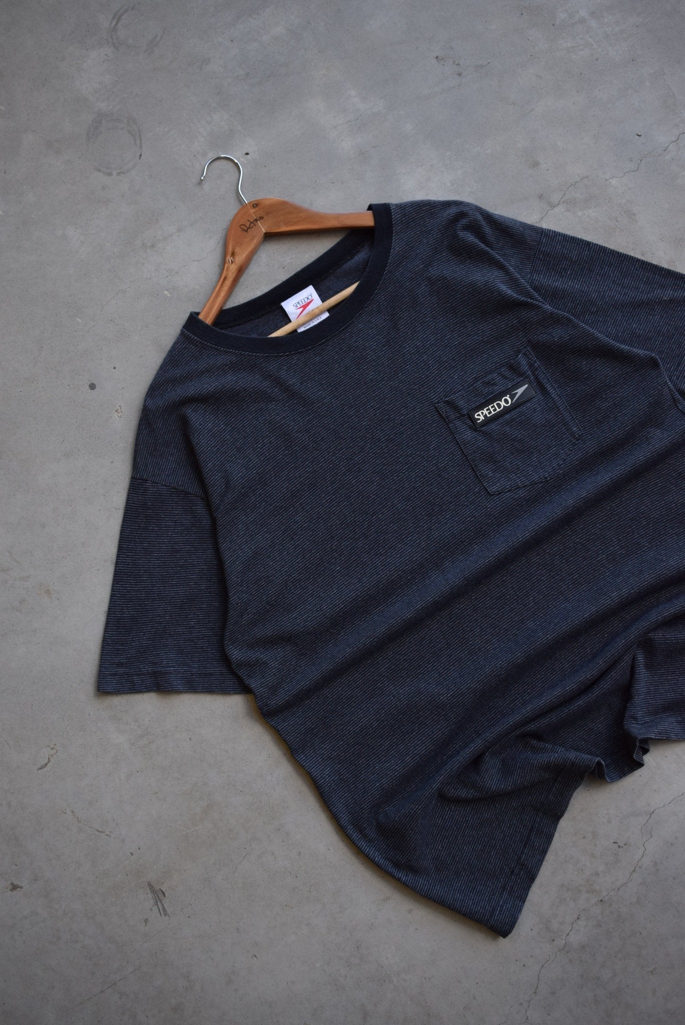Speedo Pocket Tee — 1990s (L/XL) - Retrospective Store