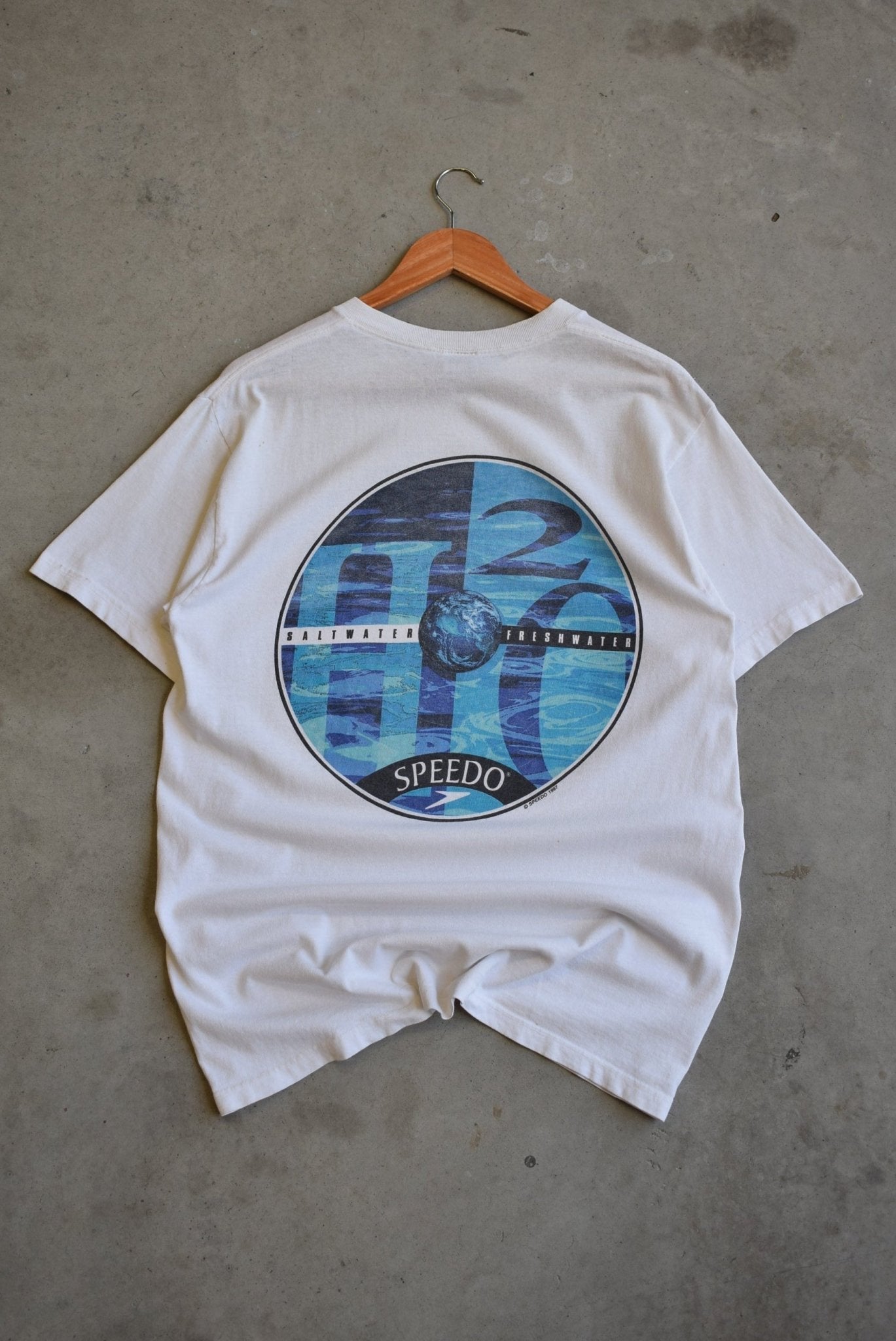 Speedo Saltwater & Freshwater Tee — 1997 (M) - Retrospective Store