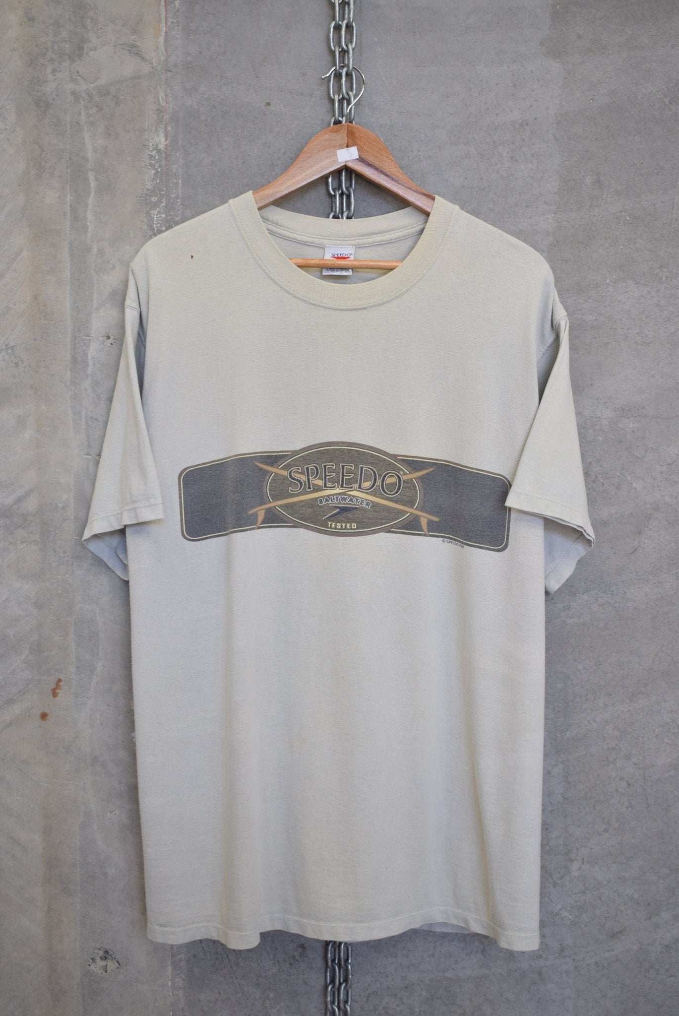 Speedo Saltwater Surf Gear Tee — 1996 (XL) - Retrospective Store