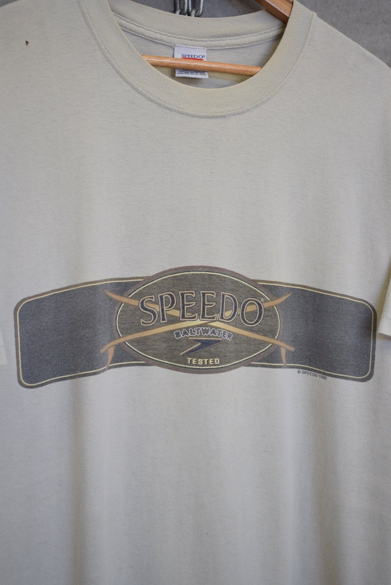 Speedo Saltwater Surf Gear Tee — 1996 (XL) - Retrospective Store