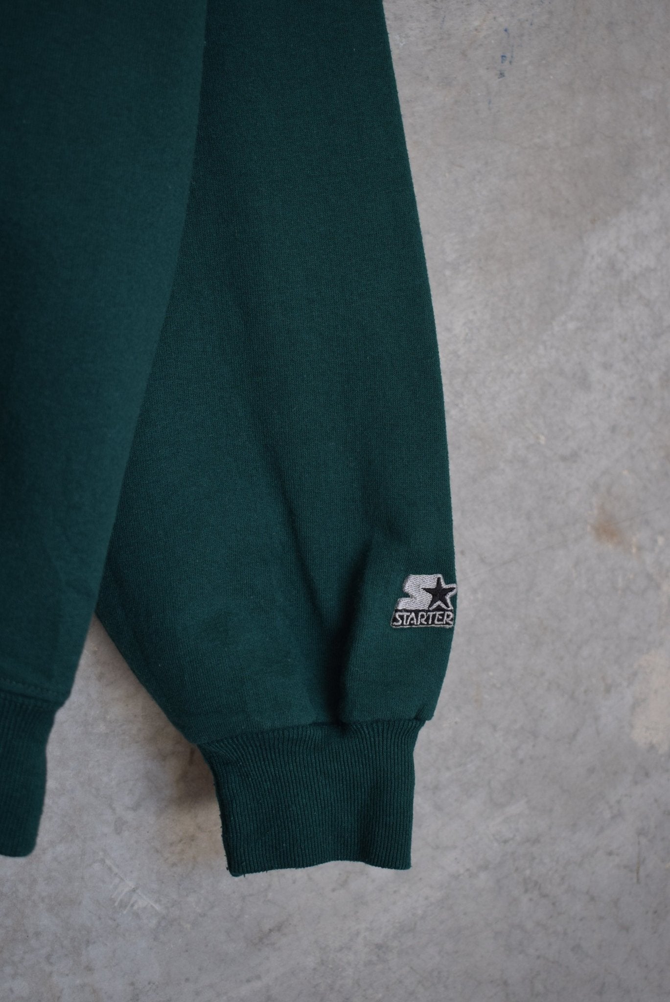 Starter Classic Logo Embroidered Crewneck — 1990s (XL) - Retrospective Store