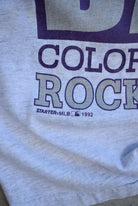 Starter x Colorado Rockies 'Hard Ball' Tee — 1992 (M) - Retrospective Store