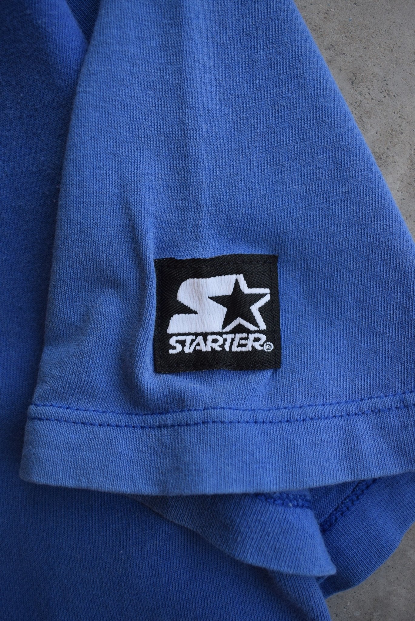 Starter x Duke University Blue Graphic Tee — 1990s (XL) - Retrospective Store