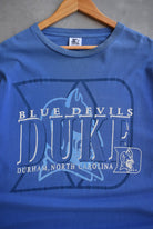 Starter x Duke University Blue Graphic Tee — 1990s (XL) - Retrospective Store
