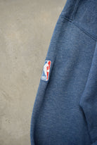 Starter x NBA Houston Rockets Navy Embroidered Crewneck — 1990s (XL) - Retrospective Store