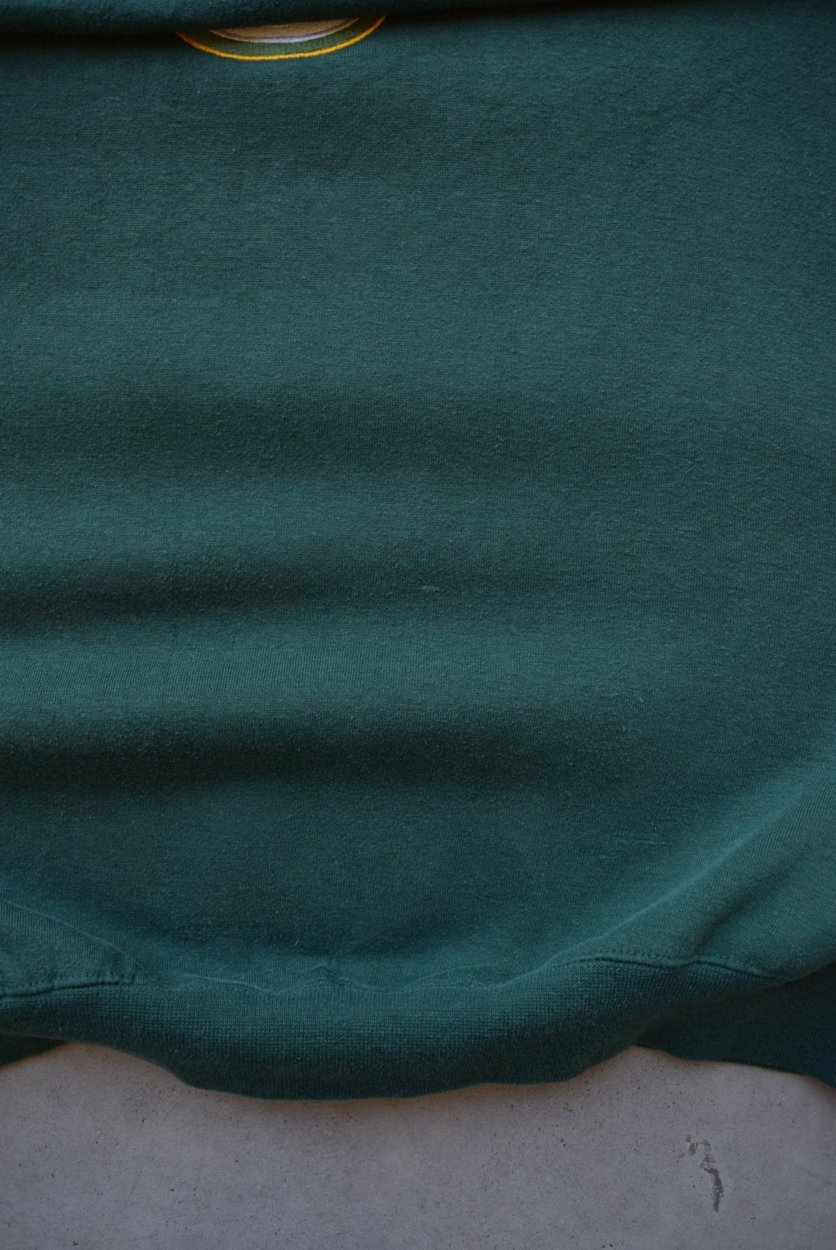 Starter x NFL Green Bay Packers Green Embroidered Crewneck — 2000s (XL) - Retrospective Store