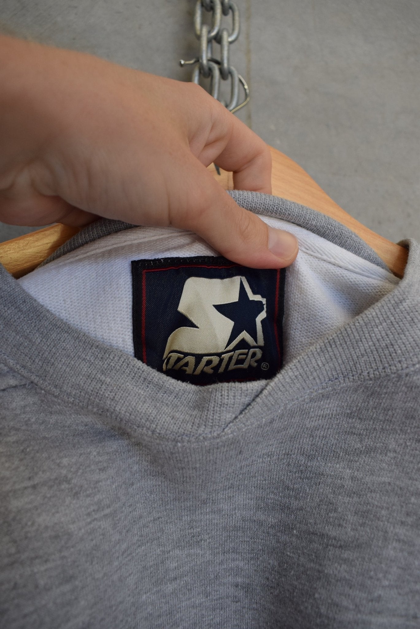 Starter x NFL Green Bay Packers Superbowl XXXII Embroidered Crewneck — 1998 (L) - Retrospective Store