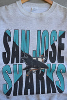 Starter x NHL San Jose Sharks Crewneck — 1990s (S/M) - Retrospective Store