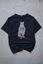 Stussy Black Graphic Tee — 2000s (M) - Retrospective Store
