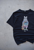 Stussy Black Graphic Tee — 2000s (M) - Retrospective Store