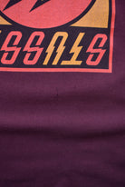 Stussy Burgundy Graphic Tee — 2000s (L) - Retrospective Store