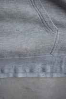 Stussy Grey Spellout Hoodie — 2000s (M/L) - Retrospective Store