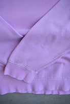 Stussy Pink Spellout Crewneck — 2000s (M) - Retrospective Store