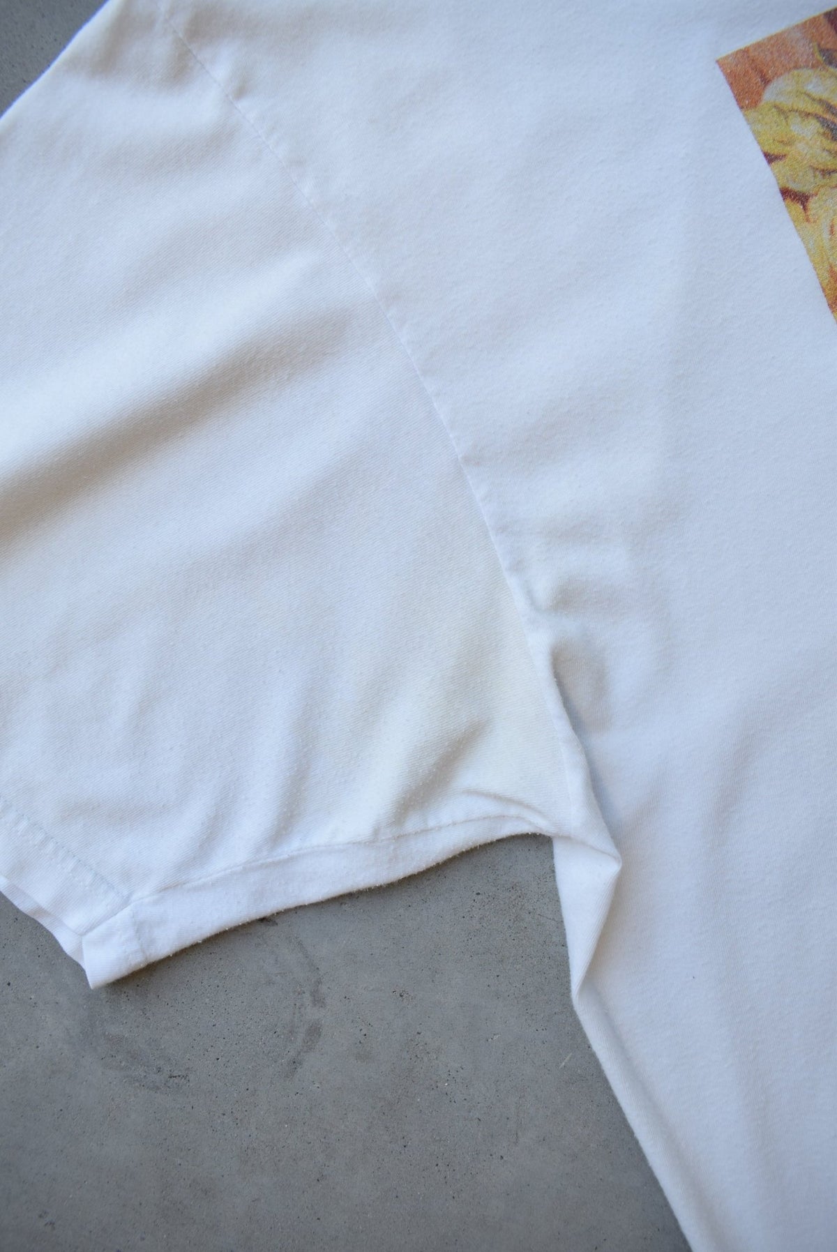 Stussy White Graphic Tee — 2000s (XXL) - Retrospective Store