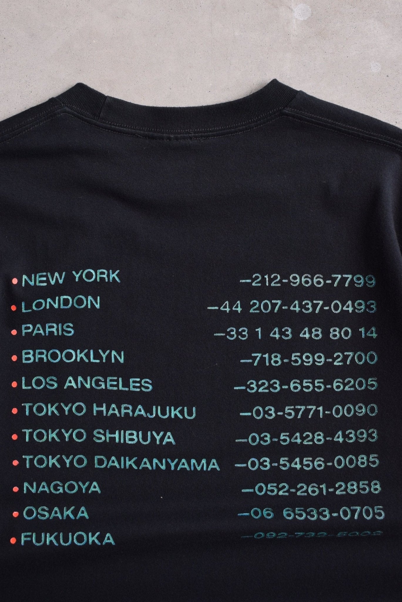 Supreme Black Graphic Tee — 2000s (L) - Retrospective Store