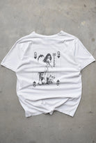 Supreme 'Vampirella' White Graphic Tee — 2000s (M/L) - Retrospective Store
