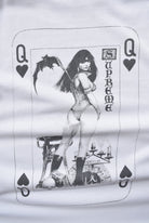 Supreme 'Vampirella' White Graphic Tee — 2000s (M/L) - Retrospective Store